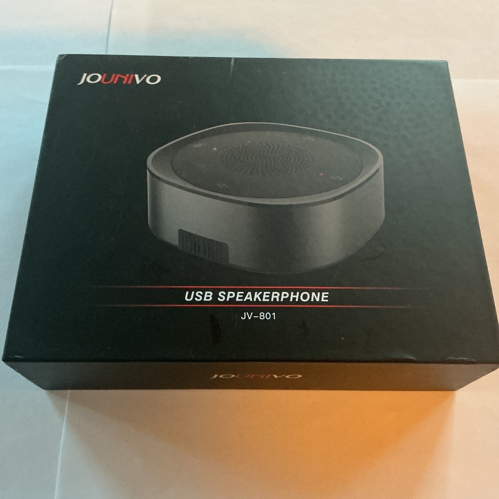 JOUNIVO USB Speakerphone, New